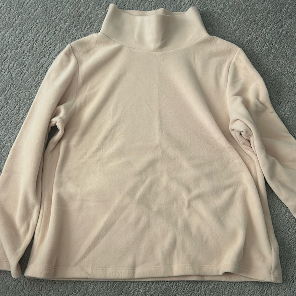 tan sweater